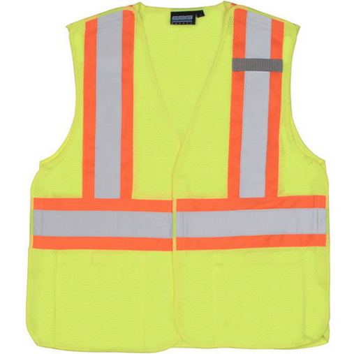 Custom Logo  ERB's Class 2 Mesh Breakaway Safety Vest - S165 
